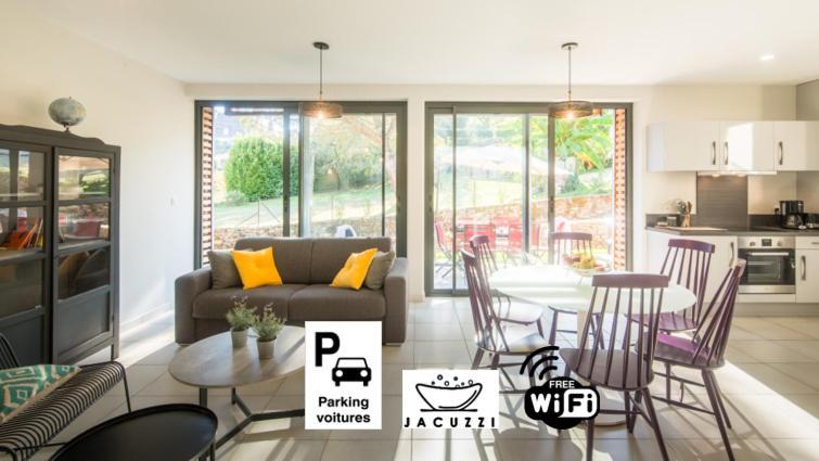 Plein Sud Avec Jacuzzi Privatif Et Parking Prive Apartment Sarlat-la-Caneda Bagian luar foto